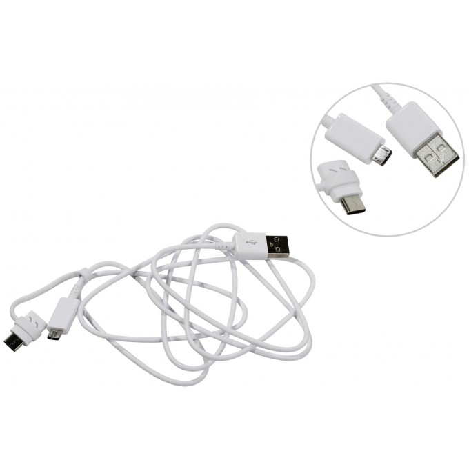 Кабель SAMSUNG EP-DG930DWEGRU microUSB 1м White 100000578090