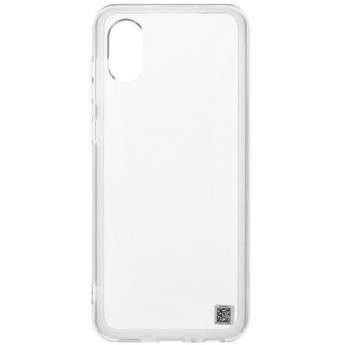 Чехол для смартфона SAMSUNG Soft Clear Cover A03 Core прозрачный (EF-QA032)