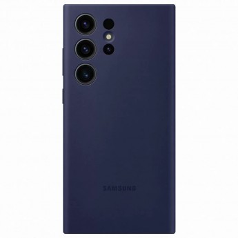 Чехол Silicone Case для Galaxy S23 Ultra Navy