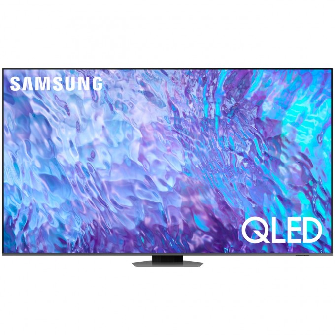 Телевизор SAMSUNG QE55Q80CAU, 55"(139 см), UHD 4K 100054484366