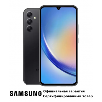 Смартфон SAMSUNG Galaxy A34 6/128GB Graphite