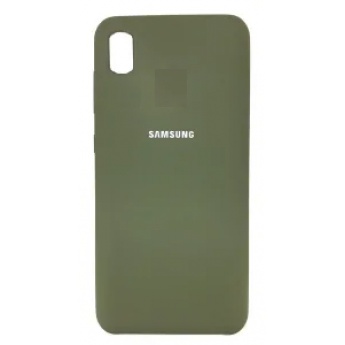 Накладка силикон SAMSUNG Silicone Cover A105 Galaxy A10 Khaki