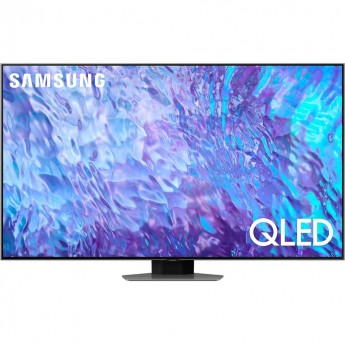 Телевизор SAMSUNG QE55Q80CAU (2023), 55"(139 см), UHD 4K