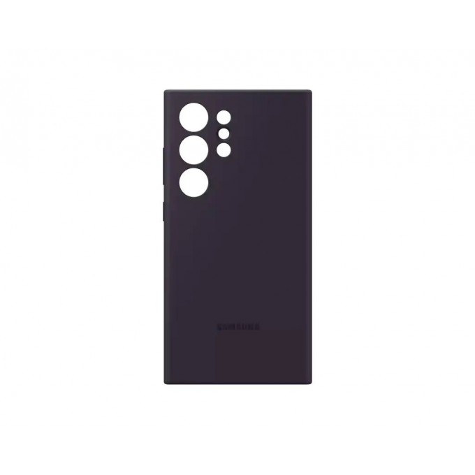 Чехол SAMSUNG Silicone Case S24 Ultra Dark Purple 100064562488