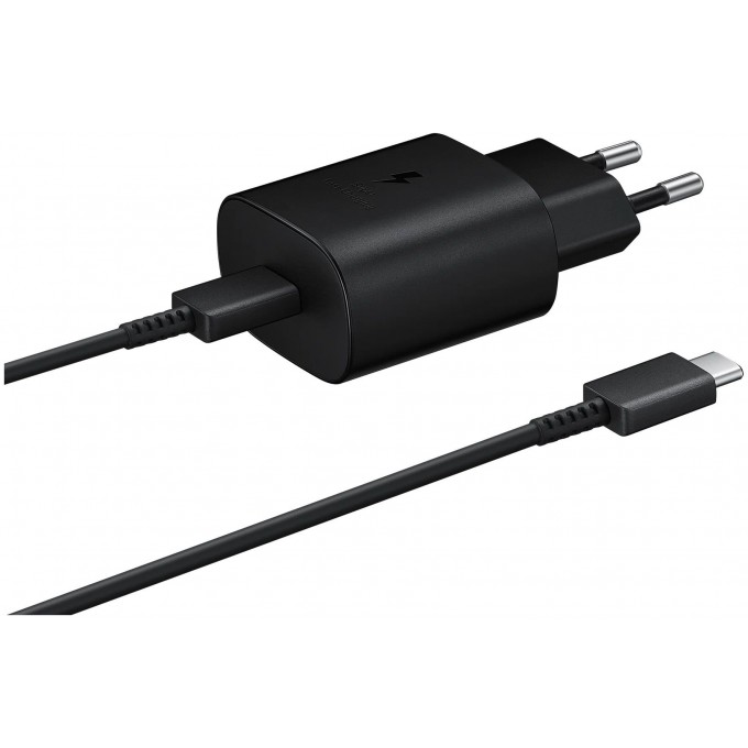 Сетевое зарядное устройство SAMSUNG 25w USB Type-C 4 25 А черный 25WBLACK