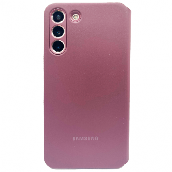 Чехол книжка для SAMSUNG Galaxy S22 Plus Smart Clear View Cover бургунди 4997120