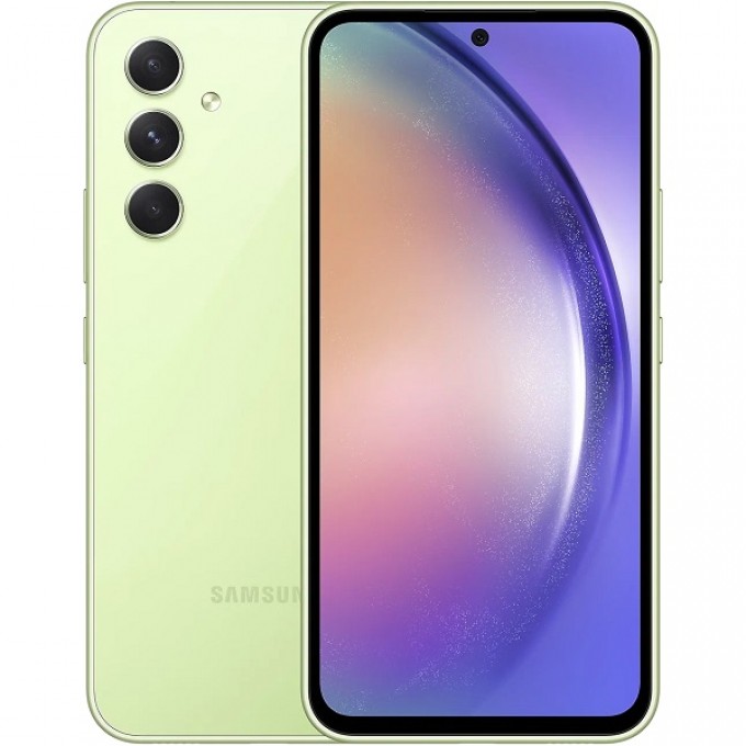 Мобильный телефон SAMSUNG Galaxy A54 5G 8/128Gb lime (лайм) 5032150