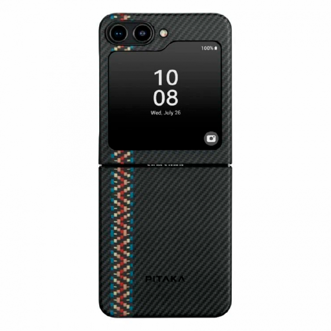 Кевларовая накладка Pitaka Fusion weaving Magez Case3 для SAMSUNG Galaxy Flip5 Rhapsody 5048965