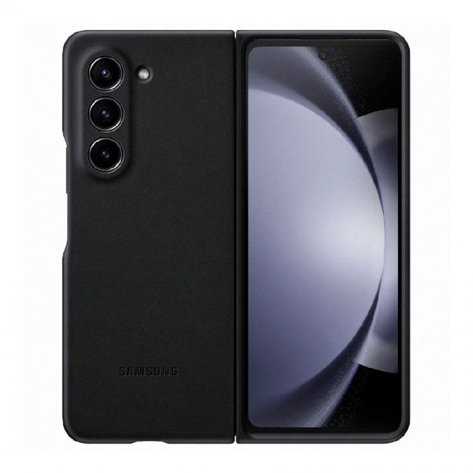 Кожаная накладка SAMSUNG Leather Case для Galaxy Fold 5 черная SZ 5054282