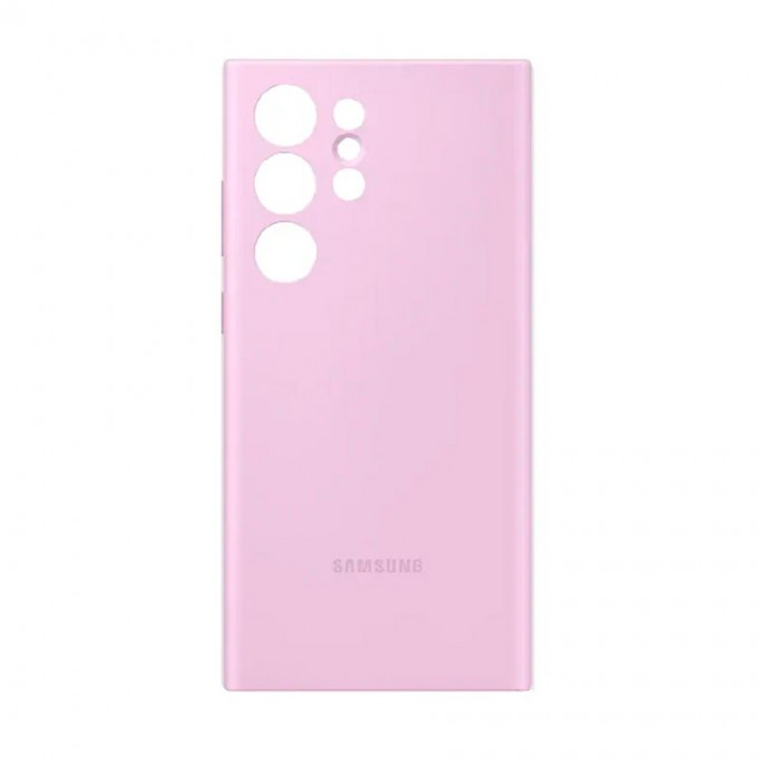 Силиконовая накладка Silicone Case для SAMSUNG Galaxy S23 Ultra лавандовая SZ 5054290