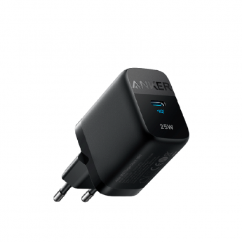 Сетевое зарядное устройство для SAMSUNG компактное Anker 312 25Вт USB-C черный EAC