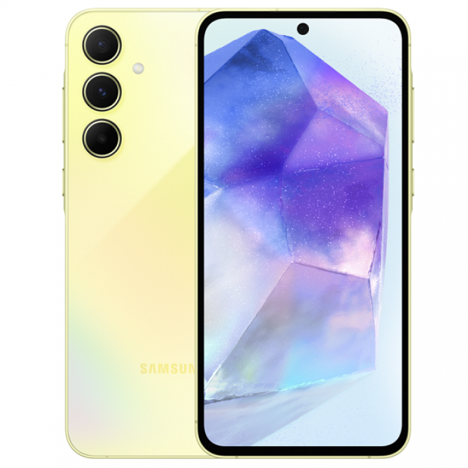 Мобильный телефон SAMSUNG Galaxy A55 5G 8/128Gb lemon (лимонный) 5061601