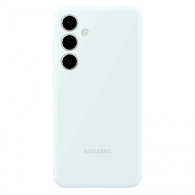 Пластиковая накладка Silicone Case для SAMSUNG Galaxy S24 белый SZ 5061721