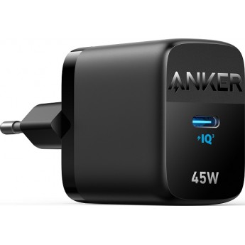 Сетевое зарядное устройство для SAMSUNG компактное Anker 313 45Вт A2643 USB-C чёрное