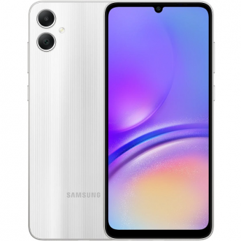 Мобильный телефон SAMSUNG Galaxy A05 4/64GB серебристый EAC