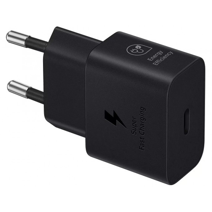 Сетевое зарядное устройство + кабель Type-C/Type-C SAMSUNG (EP-T2510XBEGRU) USB-C 25W черное EAC 5063687