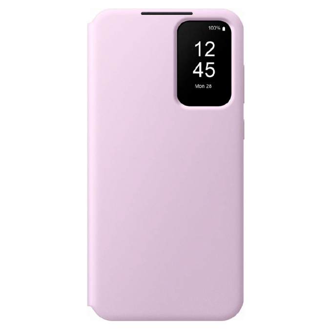 Чехол книжка для SAMSUNG Galaxy A35 Smart View Wallet Case лавандовый 5067233