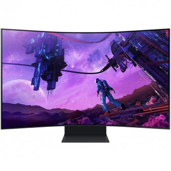 55" Монитор SAMSUNG Odyssey Ark S55BG970NI черный 165Hz 3840x2160 VA