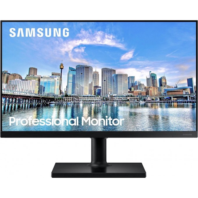 23.8" Монитор SAMSUNG F24T450FQR черный 75Hz 1920x1080 IPS 7000006834