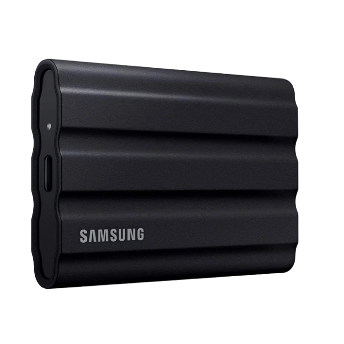 Внешний SSD диск SAMSUNG 2 ТБ T7 Shield USB 3.2 Black 8806092968431