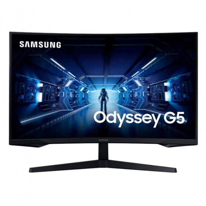 32" Монитор SAMSUNG Black 144Hz 2560x1440 VA C32G55TQBI