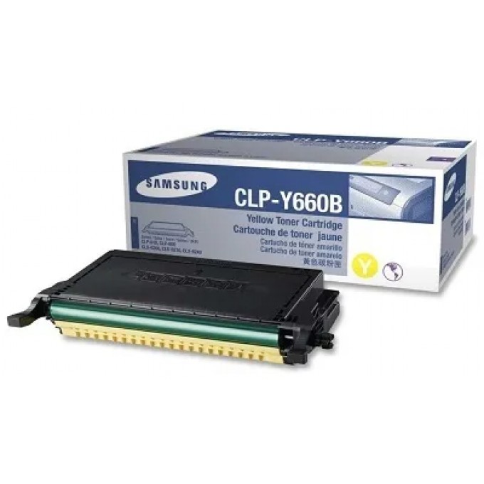 Картридж SAMSUNG Yellow желтый CLP-Y660B