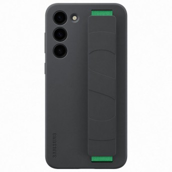 Чехол SAMSUNG Silicone Grip Case S23+, чёрный, EF-GS916TBEGRU