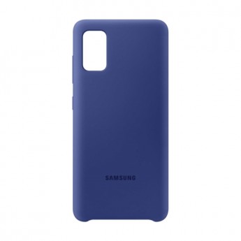 Чехол SAMSUNG EF-PA415TLEGRU Silicone Cover для Galaxy A41 Blue