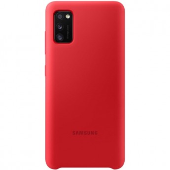 Чехол SAMSUNG Silicone Cover для Galaxy A41 Red