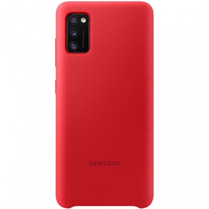 Чехол SAMSUNG Silicone Cover для Galaxy A41 Red EF-PA415TREGRU