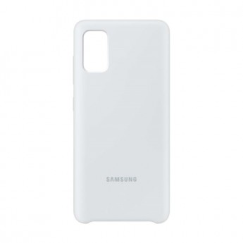 Чехол SAMSUNG Silicone Cover для Galaxy A41 White