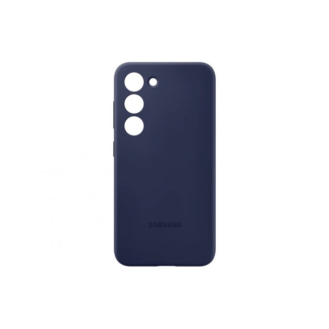 Чехол SAMSUNG Silicone Cover S23, Тёмно-синий EF-PS911TNEGRU