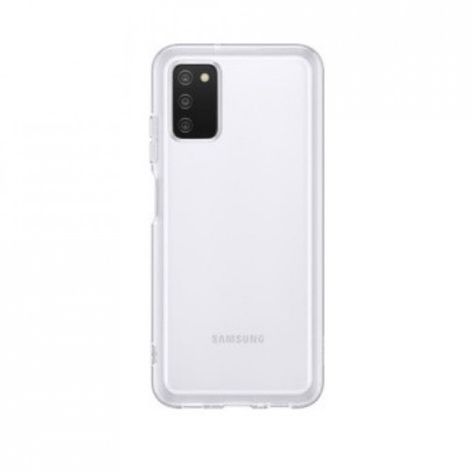 Чехол SAMSUNG Soft Clear Cover A03s прозрачный (EF-QA037) () EF-QA037TTEGRU