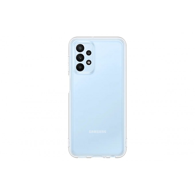 Чехол SAMSUNG Soft Clear Cover A23, прозрачный, EF-QA235TTEGRU