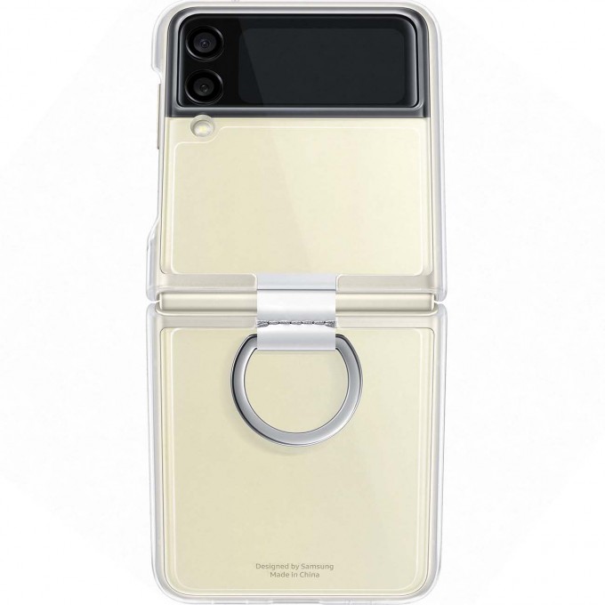 Чехол SAMSUNG B2 Clear Cover with Ring Transparency (EF-QF711) () EF-QF711CTEGRU