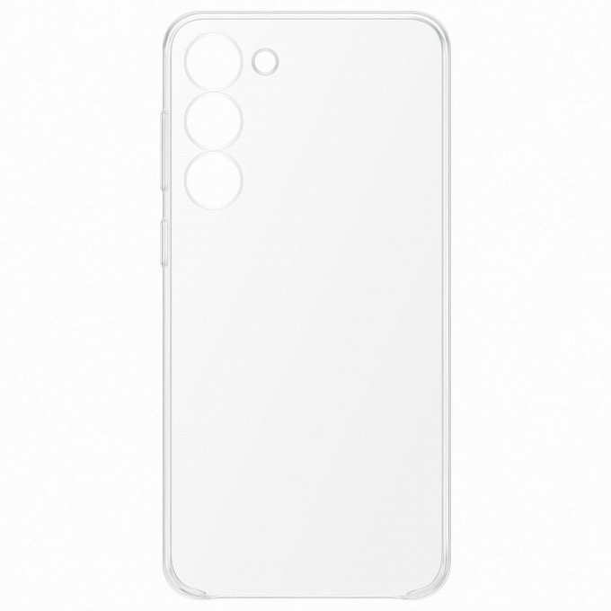 Чехол SAMSUNG Clear Case S23+, прозрачный, EF-QS916CTEGRU