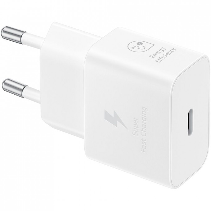 Сетевое зарядное устройство SAMSUNG EP-TA2510 USB Type-C 1xUSB Type-C 3 А White EP-T2510NWEGRU