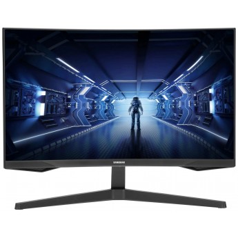 27" Монитор SAMSUNG C27G55TQ Black 144Hz 2560x1440 VA