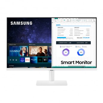 27" Монитор SAMSUNG S27AM501NI White 60Hz 1920x1080 IPS