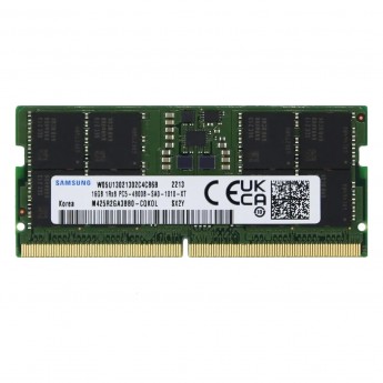 Оперативная память SAMSUNG M425R2GA3BB0-CQK 16 Гб, DDR5, SODIMM, 4800 МГц, CL40