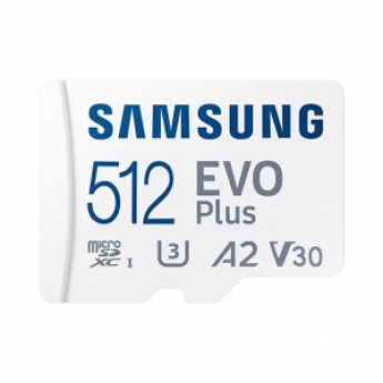 Карта памяти SAMSUNG Micro SDXC 512Гб EVO Plus