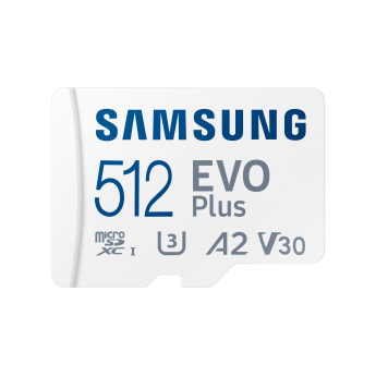 Карта памяти SAMSUNG EVO Plus 512GB microSDHC Class 10 MB-MC512KA/EU