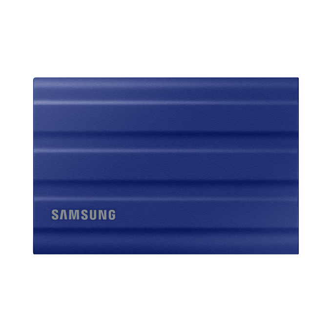 Внешний SSD диск SAMSUNG T7 Shield 1 ТБ синий MU-PE1T0R/AM MU-PE1T0R/WW