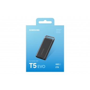 Внешний диск SSD SAMSUNG SSD T5 Evo 2TB USB 3.2 Gen 1 Black MU-PH2T0S/WW