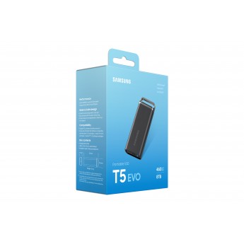 Внешний диск SSD SAMSUNG SSD T5 Evo 8TB USB 3.2 Gen 1 Black MU-PH8T0S/WW