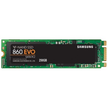 SSD накопитель SAMSUNG 860 EVO M.2 2280 250 ГБ (MZ-N6E250BW)