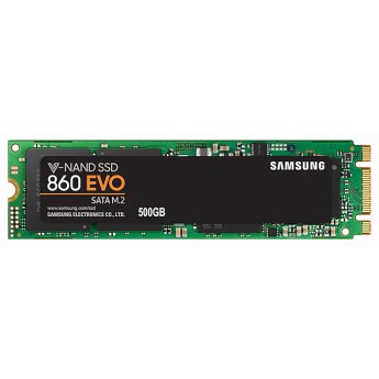 SSD накопитель SAMSUNG 860 EVO M.2 2280 500 ГБ (MZ-N6E500BW)