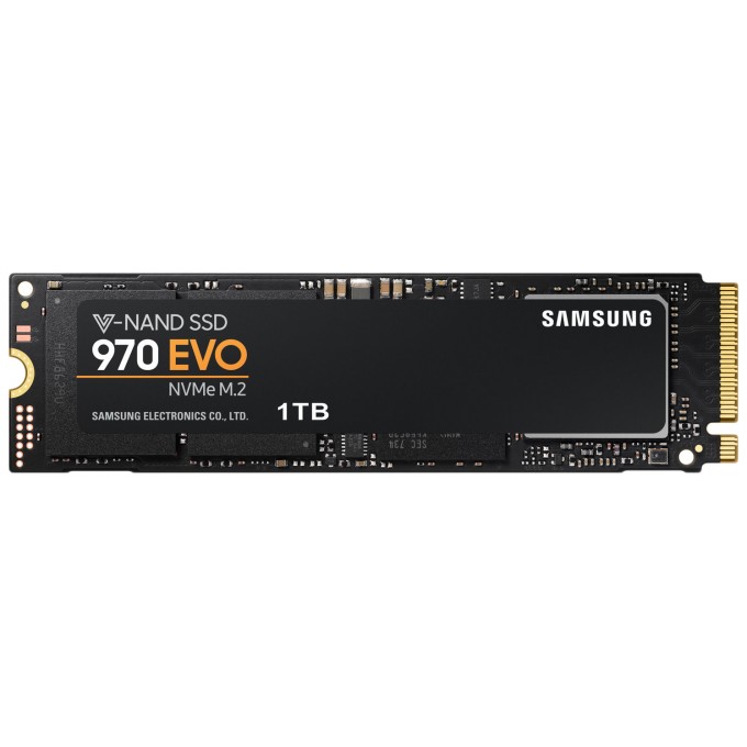 SSD накопитель SAMSUNG 970 EVO M.2 2280 1 ТБ () MZ-V7E1T0BW