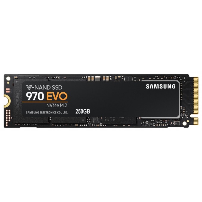 SSD накопитель SAMSUNG 970 EVO M.2 2280 250 ГБ () MZ-V7E250BW