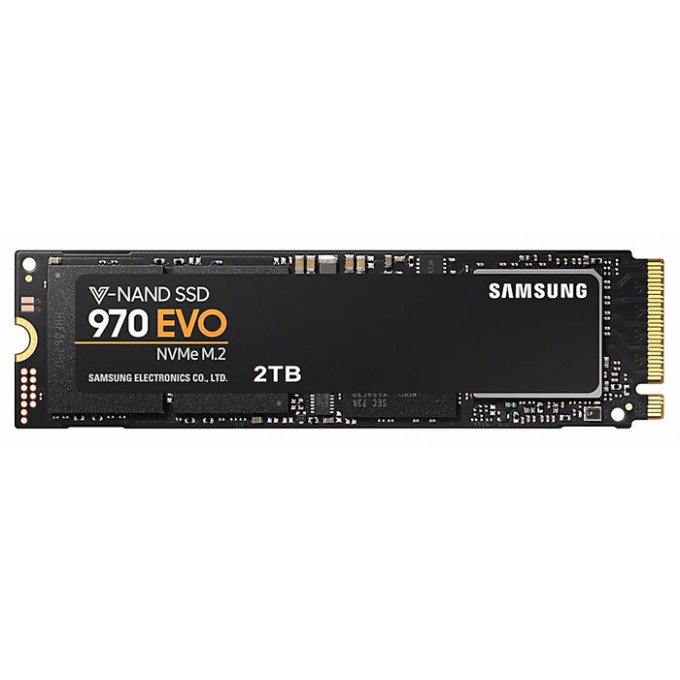 SSD накопитель SAMSUNG 970 EVO M.2 2280 2 ТБ () MZ-V7E2T0BW